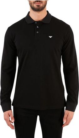 Emporio Armani Polo Shirt - Heren - Polos - Zwart - 2XL - Katoen - Tops