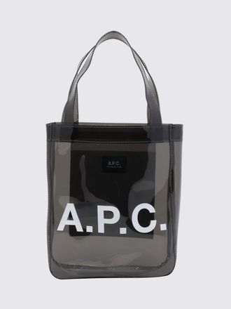 A.P.C. Borsa tote Lou in pvc A. p.c