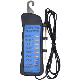 OEM Probador De Voltaje, Probador De Voltaje Sin Contacto De 12 Kv 2000-12000 V, Probador De Cercas El&eacute;ctricas Con Clip De Bolsillo Para Pruebas De Voltaj