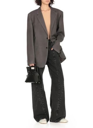 Maison Margiela Hobo Bags - 5Ac Classique Micro Hand Bag - Gr. unisize - in Schwarz - f&uuml;r Damen