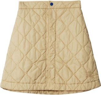Burberry Beige A-line Skirt