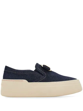 Ferragamo New Vara sneakers - Blauw