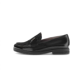 Gabor Womens Erin Slip-On Loafer In Black