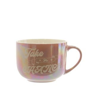 KASANOVA Tazza jumbo in rosa perlato Take The Chance