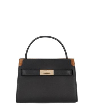 Tory Burch Black Lee Radziwill Mini Satchel