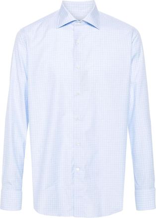 Canali Camicia a quadri - Blu