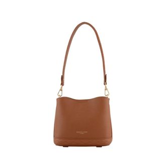 Pourchet Dames, Tassen, Bruin, Maat: ONE Size Leer