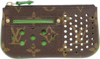 Louis Vuitton Pre-owned Portemonnee voor Kleingeld - unisex - Vintage Accessoires - Bruin - ONE Size - Vintage