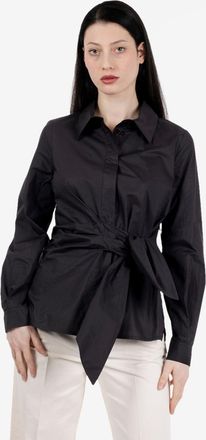 Alessia Santi Camicia con fiocco nera