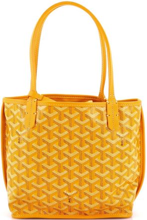 Goyard Anjou Reversible Tote Coated Canvas Mini