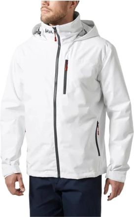 Helly Hansen Light Jackets, male, White, Size: XL Versatile Waterproof Hooded Midlayer Jacket