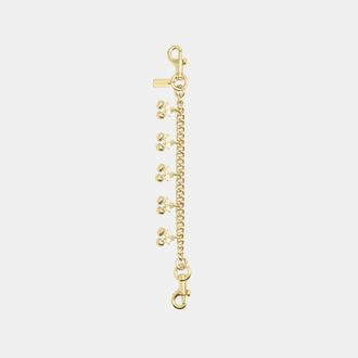Coach Womens Bag Charm Chain With Cherry Charms - Yellow - One Size