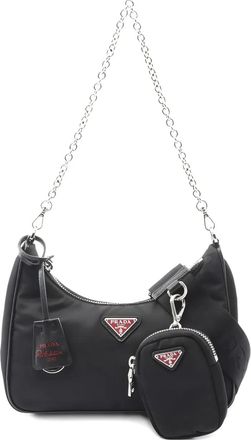 Prada 2010 chain shoulder bag - Black
