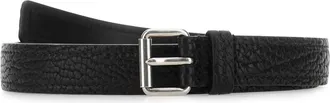 Prada Black Leather Belt