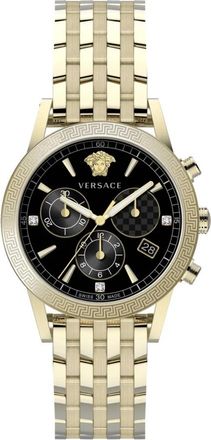 Versace Sport Tech Band Roestvrijstalen Horloge - Heren - Horloges - Geel - ONE Size - Accessoires
