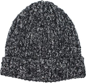 Dolce & Gabbana Black Wool Mens Beanie