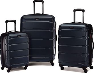 Samsonite Omni PC 3-Piece Set (20/24/28) Hardside Expandable Luggage with Spinner Wheels in Navy at Nordstrom