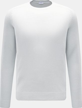 Braun Hamburg Men - Cashmere crew neck jumper light grey