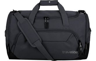 Travelite Reisetasche TRAVELITE KICK OFF, Damen, Gr. B/H/T: 50cm x 29cm x 30cm, grau (anthrazit), Polyester, Taschen Reisetasche