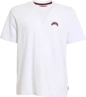 Sprayground Japan Wave Katoenen T-shirt - Heren - T-shirts - Wit - XL - Katoen - Tops