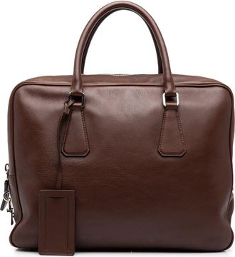 Prada Pre-owned Prada Leather Business Bag Ladies BYYNCK48YQUQ560P