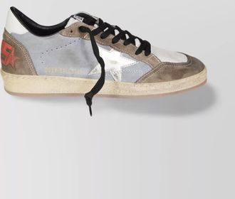 Golden Goose suede upper sneakers star detail