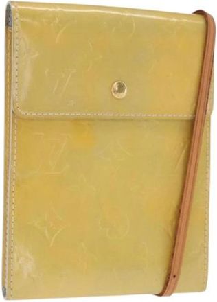 Louis Vuitton Pre-owned Vintage Cross Body Bag - Dames - Vintage Schoudertas - Geel - ONE Size - Leer - Vintage