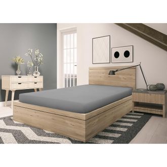 Setex home24 Feinbiber Spannbettlaken Gots