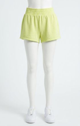 Z Supply Key Pull On Shorts In Lime
