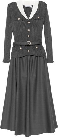 Self Portrait Mujer, Vestidos, Gris, Talla: XS