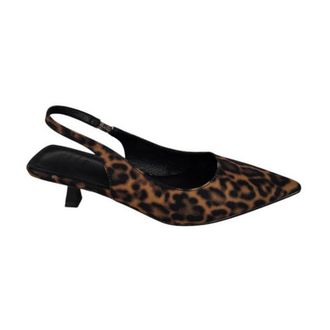 twentyfour Pumps, female, Brown, Size: 6 US Leopard Print High Heel Sandals