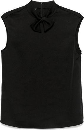 Emporio Armani Top con nodo - Nero