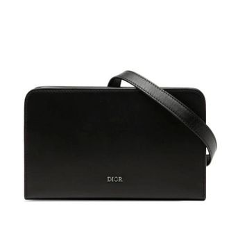 Dior Pre-owned Belt Bag - Dames - Pre-owned - Zwart - Maat: ONE Size Leer