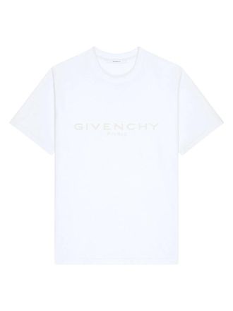 Givenchy White Logo T-shirt