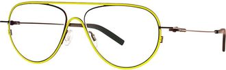 Theo Isohypse Optisch Montuur - unisex - Brillen - Groen - 54 MM - Accessoires