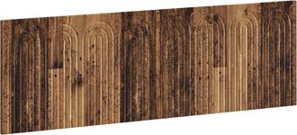 vidaXL Cabecero Montada En La Pared Alkmaar Madera Envejecida Vidaxl