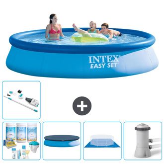 Intex Piscina Easy Set Redonda - 396x84 Cm - 7-piezas S20173
