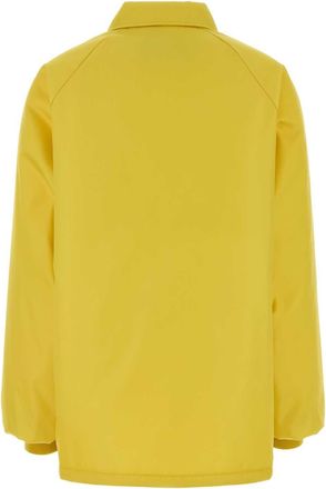Prada Womens Yellow Re-Nylon Jacket Cedro Giubbini