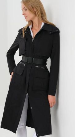 Anatomie Kenya Waterproof Trench Coat in Black at Nordstrom, Size X-Large