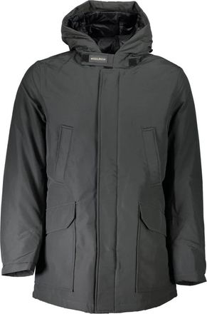 Woolrich Kleding - Heren - Parka Jassen - Grijs - M - Jassen