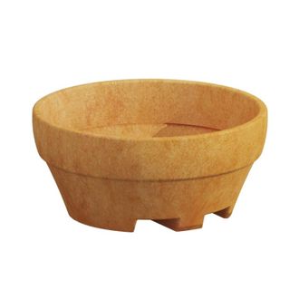 Monacis Jarr&oacute;n Xxl De Dise&ntilde;o, &Oslash;120 Mm, H60 Mm, En Pol&iacute;mero Impruneta, Para &Aacute;rboles Y Plantas Grandes, Apto Para Interiores Y Exteriores