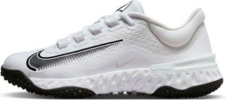 Nike (WMNS) Nike Alpha Huarache Elite 4 Turf White Black FD2746-100