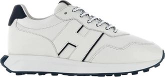 Hogan H601 Sneakers - Heren - Sneakers - Wit - 38 EU - Leer - Schoenen