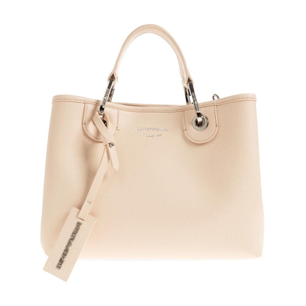 Giorgio Armani レザー トートバッグ ピンクベージュ Giorgio Armani: Pink Bags now up to −87% | Stylight