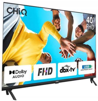 OEM Televisor Led Chiq L40g5w De 40 Full Hd Dolby Audio Dvb-t2 Blu-ray Con Usb