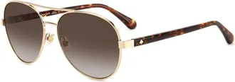 Kate Spade New York Gold Metal Womens Sunglasses