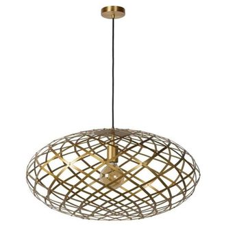 Lucide L&aacute;mpara de techo en metal lat&oacute;n di&aacute;m:65cm