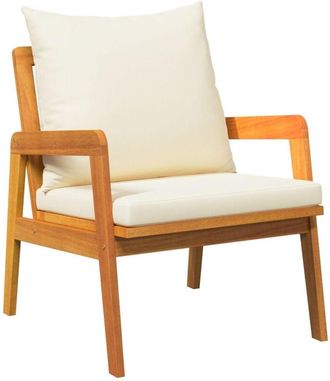 vidaXL Bistro Set 3 pcs Brown 45 x 45 x 38cm Solid Acacia wood vidaXL