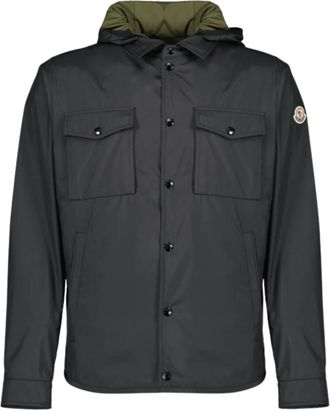Moncler Black Reversible Hood Jacket