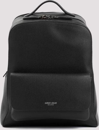 Giorgio Armani Leather Backpack